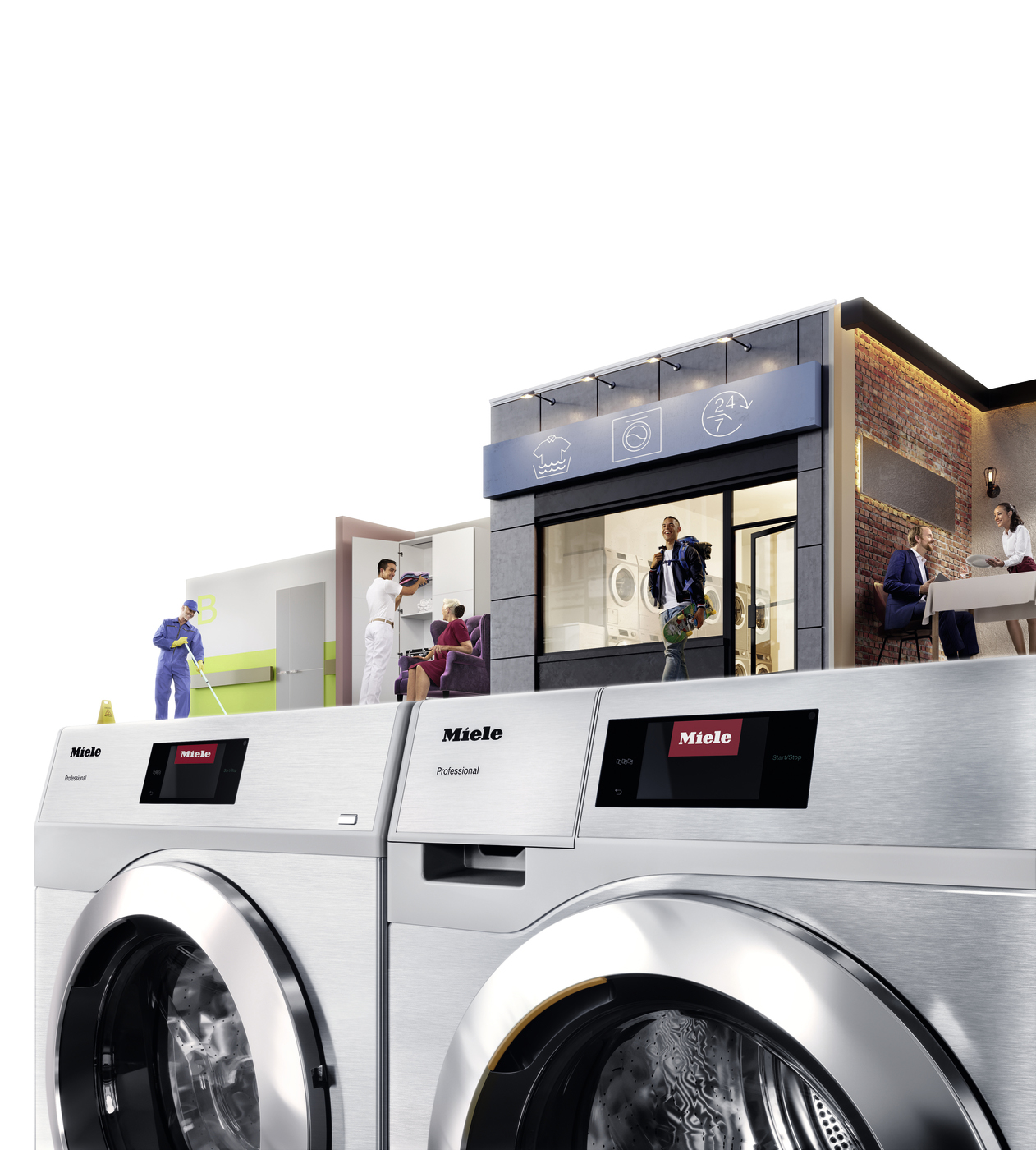 Kefa Oy toimittaa kodinkoneet vuokra-asuntokohteisiin sekä Miele-laitoskoneet ammattikäyttöön.